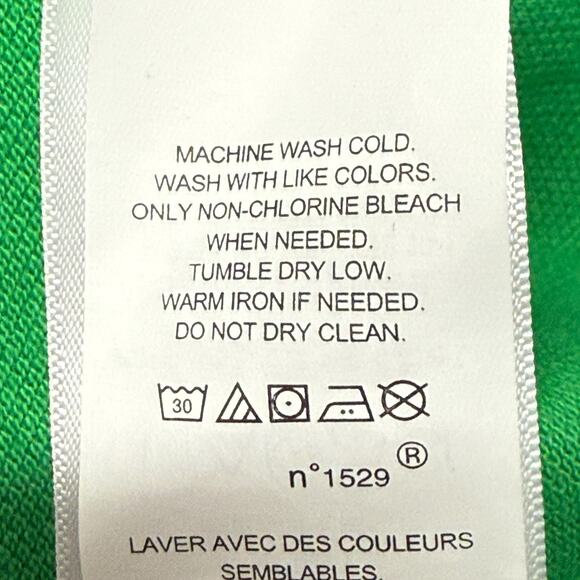 Polo Ralph Lauren Shirt Mens Large Green Classic Fit Short Sleeve Golf Polo - Picture 7 of 9